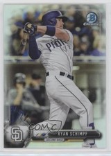 2017 Bowman Chrome Refractor 148/499 Ryan Schimpf #74 0y5