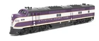 Broadway LTD N #8761 EMD E7A, ACL 536 Purple & Silver, Paragon4 Sound/DC/DCC~NEW