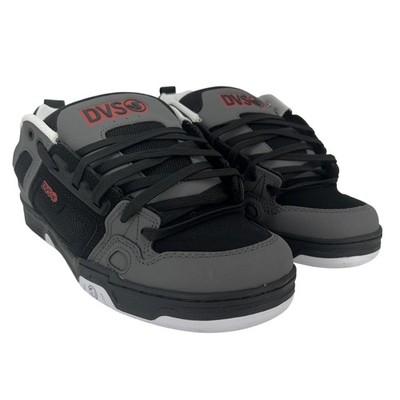 DVS Comanche Shoes Mens Size 11.5 Gray Black Skateboarding
