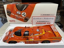 1:18 Biante 1984 Lemans Porsche 956 Brock Team Australia Brock Signed COA,as New