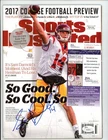 Sam Darnold Signed Sports Illustrated JSA COA 8/14/17 2017 NO LABEL USC Trojans