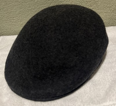 Dorfman Pacific DPC 100% Wool Felt Soft Crushable Hat Black/gray S/M Packable