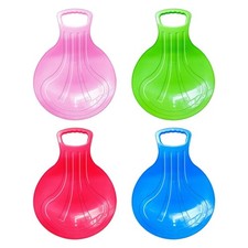 PP Saucer Sled Sliding Disc for Kids Portable for Outdoor Entertainment