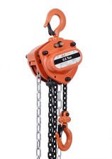 Atlas Lifting And Rigging Ach 1/2 Ton Chain Hoist 1100 Lbs 15 Ft. Lift