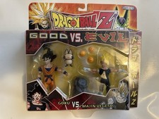 Dragon Ball Z Good Vs. Evil Goku Vs. Majin Vegeta 2003 Jakks Pacific