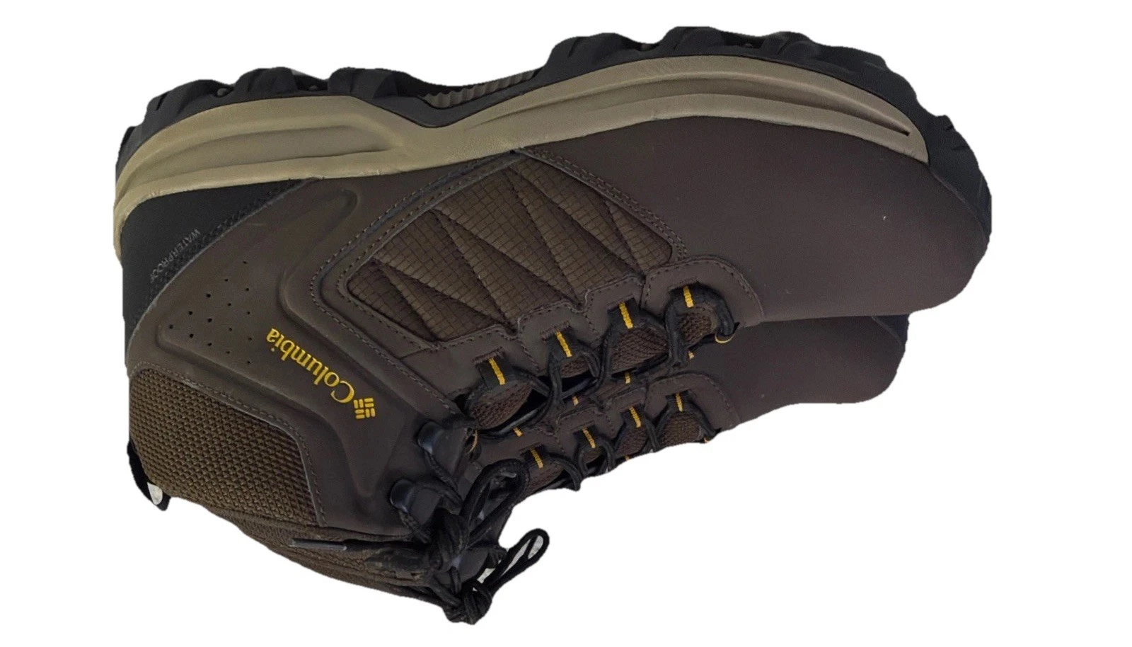 Columbia Transverse Waterproof Mens Boots Size 13 Brown 40027