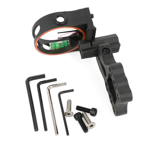 Archery 3 Pin Bow Sight 0.029" Optical Fiber Adjustable Compound Bow Hunting - Picture 9 of 12