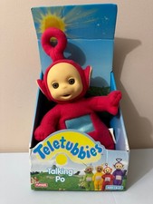 Playskool Talking Po Teletubbies Plush 1998 New in Box Bad Words - PLEASE READ
