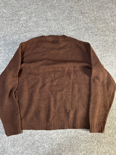 Felpa vintage anni 80/90 Sears acrilico marrone taglia donna M boxy fit accogliente - Foto 3 di 5