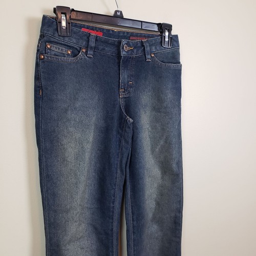 Adriano Goldschmeid The Gemini Blue Dark Wash Bootcut Leg Denim Jeans 26 Reg - Bild 2 von 9