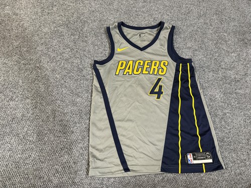 Indiana Pacers Jersey Mens 44 Multi Color NBA Basketball Oladipo 4 Nike Swingman