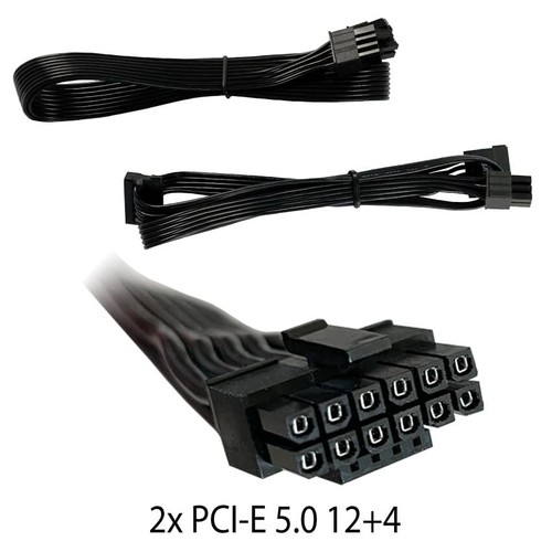 Netzteil PC 1200W ATX 3.0 EU Stecker 1200W 80 Plus Platinum Zertifiziert voll... - Afbeelding 6 van 7