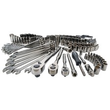 CRAFTSMAN Gunmetal Chrome Mechanics Tool Set (150 pc) - CMMT12035