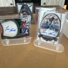 2018 TOPPS TRIBUTE TIM RAINES AUTO /62 SP MINT HOF & TRIBUTE GREEN AUTO/95  😱👍