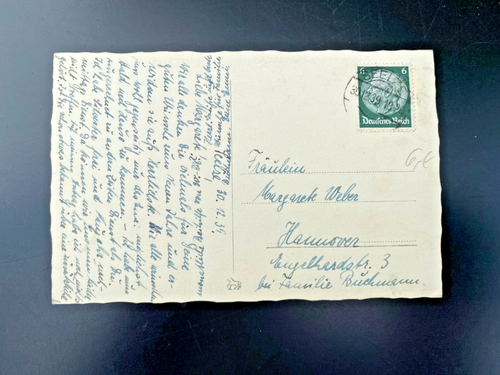 Postkarte - Schornsteinfeger - Neujahrsgrüße - 1939 - Bild 2 von 2