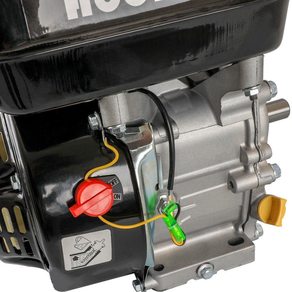 7HP Pull Start Stationary Engine Motor Horizontal Shaft 210cc OHV Go