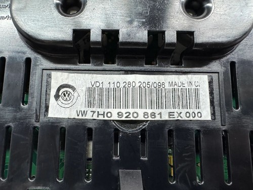 VW T5 7H 2.5 BNZ Transporter Tacho Tachometer Kombiinstrument Diesel 7H0920861EX - Bild 12 von 12