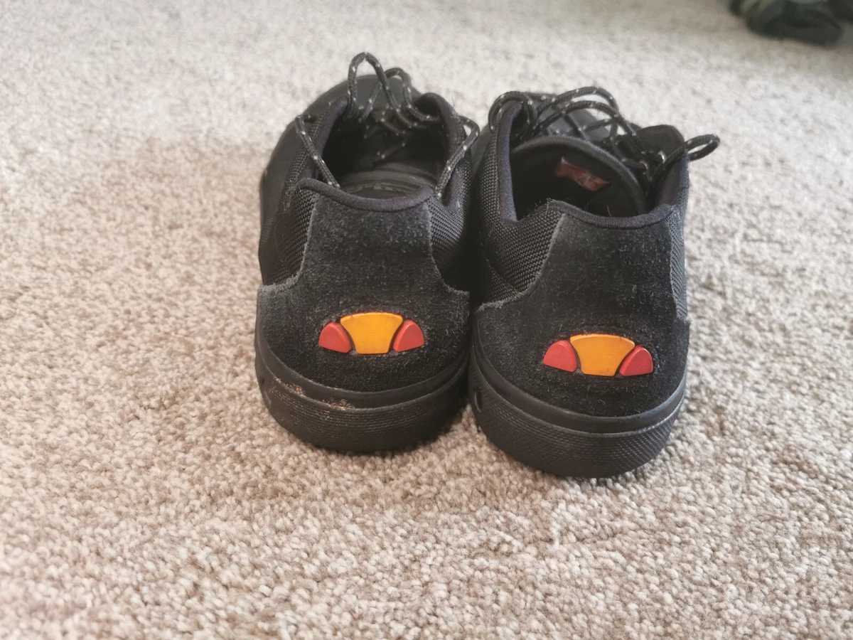 Ellesse Taggia Canvas Padded Unisex Trainers Sneakers Pumps Black