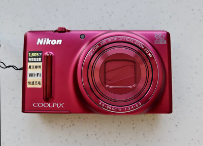 Nikon COOLPIX S9600 デジタルカメラ Nikon COOLPIX S9600 16.0MP 22x Optical Zoom Digital Camera