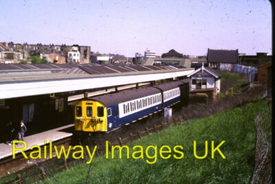 Eisenbahn Foto - Bahnhof Willesden Junction um 1985