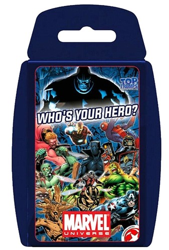 TOP TRUMPS Winning Moves MARVEL UNIVERSE (2020) Collector Cards EDUCATIONAL GAME - Imagen 4 de 12