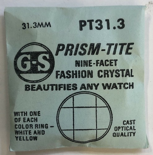 Original NOS G-S "PT" Wristwatch Crystals - Many Variations Available! - Picture 164 of 211