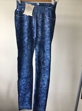 blue leggings Ladies S Size  4
