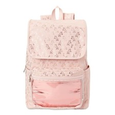 Mochila Unicornio Rosa con Bolsillo Vinilo Vintage Rosa Nueva⚡Envío Rápido ✈