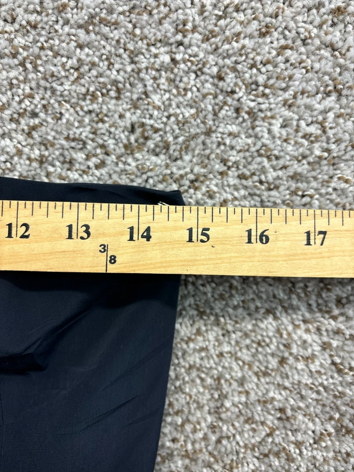 Vestido negro The Limited plisado de un hombro talla 6 Foto 3 de 4