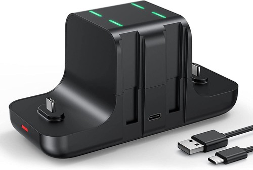 For Nintendo Switch Joy-Con Pro Controller Charging Stand Dock Charger Station - Picture 8 of 9
