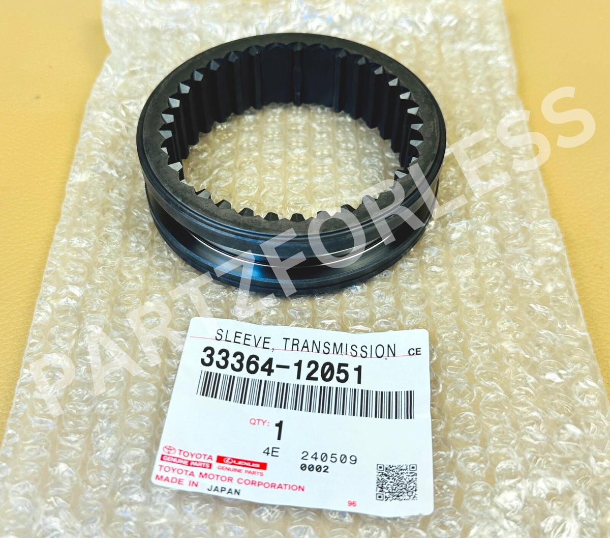 33364-12051 TOYOTA Scion Celica Corolla Yaris Sleeve, Transmission