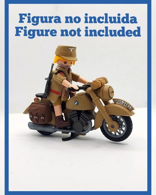 CUSTOM PLAYMOBIL WW2 - Allemand Wehrmacht + bunker N°87 EUR 89,00