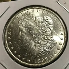 1898-O  MORGAN SILVER DOLLAR  BRILLIANT UNCIRCULATED COIN