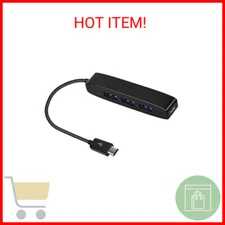 3-Port Micro USB OTG Hub Adapter for Fire Stick 4K, Raspberry Pi, Sega Genesis M