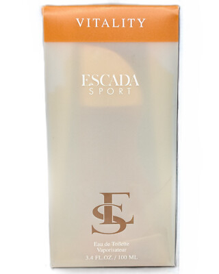 ESCADA Sport Vitality Eau de Toilette Vaporisateur EDT  100 ml 3.4 FL OZ Neu