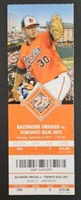 Baltimore Orioles Toronto Blue Jays Baseball Ticket 9/2 2017 Sisco Santos Debuts