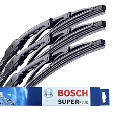 Bosch Superplus Wiper Blades For Daihatsu Move MPV Front & Rear Set