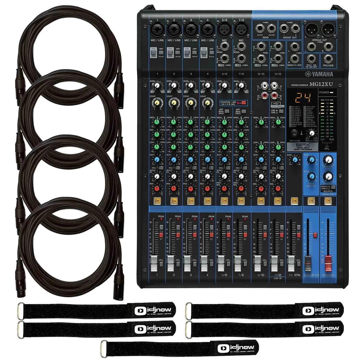 Yamaha MG12XU 12-Channel 6-Mic Input Mixer with Built In Effects