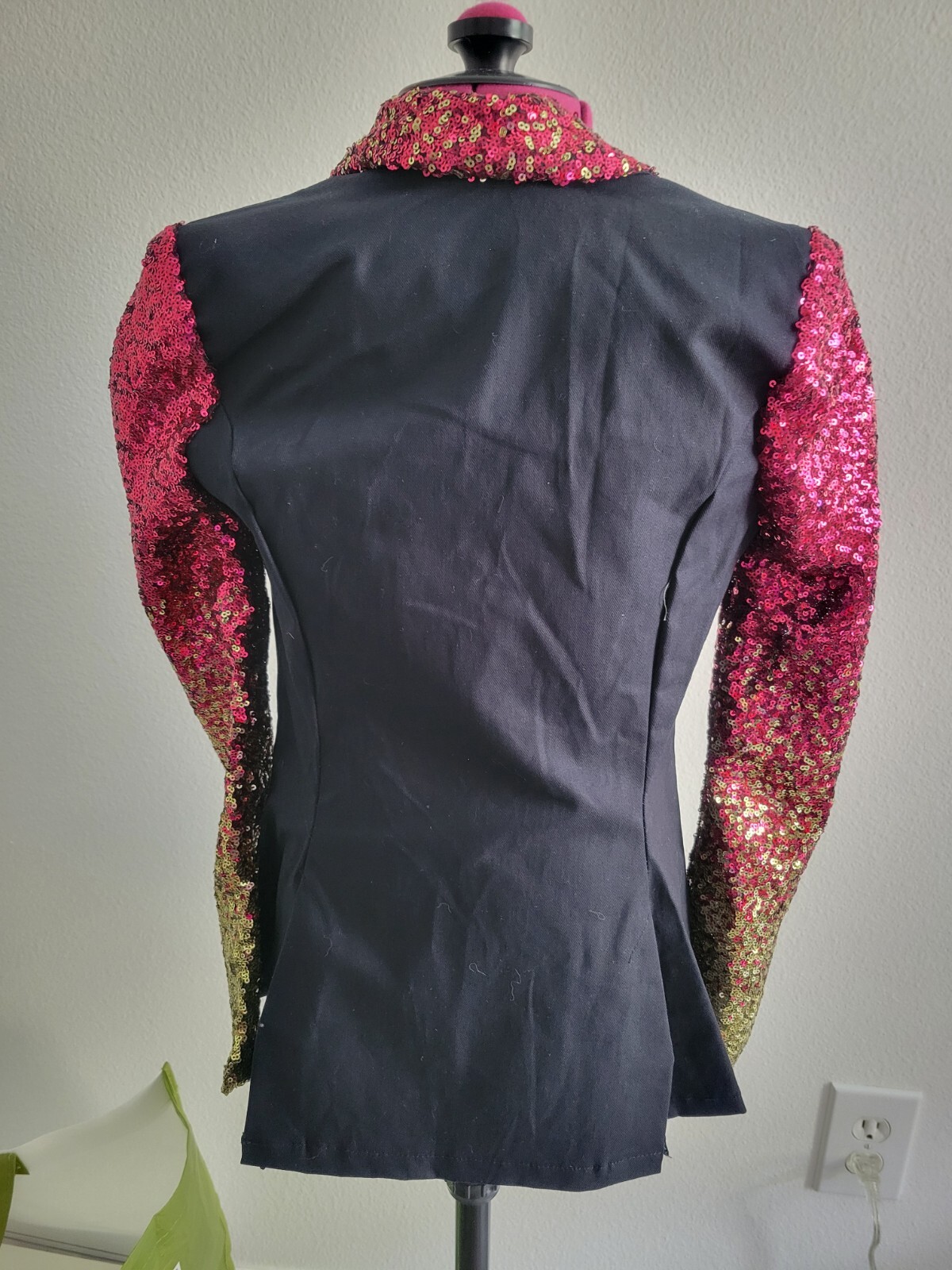 Weissman Sequin Blazer Jacket Child Medium - image 4