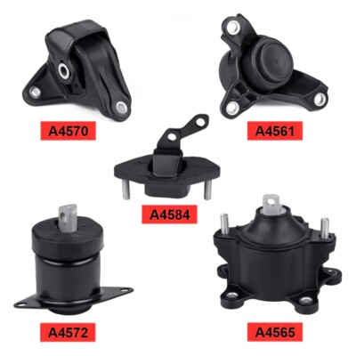 #ad #ad 5PCS Engine Motor amp; Trans Mounts Kit for Honda Accord 2.4L 2008 2012 Auto Trans $61.00