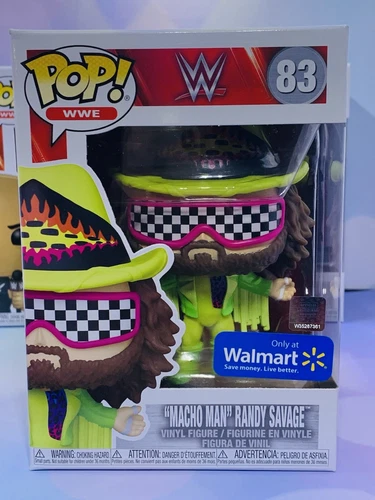 FUNKO POP WWE MACHO MAN RANDY SAVAGE Elite FIGURE! Walmart Exclusive WWF Limited