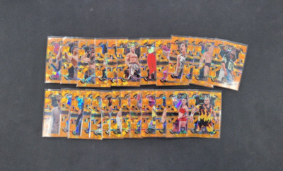 2024 Panini Select WWE Concourse Orange Cracked Ice #1-100 Build Pick Your Card