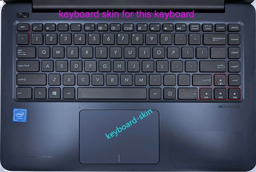 Keyboard Skin Cover for Asus U30 UL30 U31 U33 U35 U36 U40 U41 U43 U45 U46 U47 - Picture 5 of 7