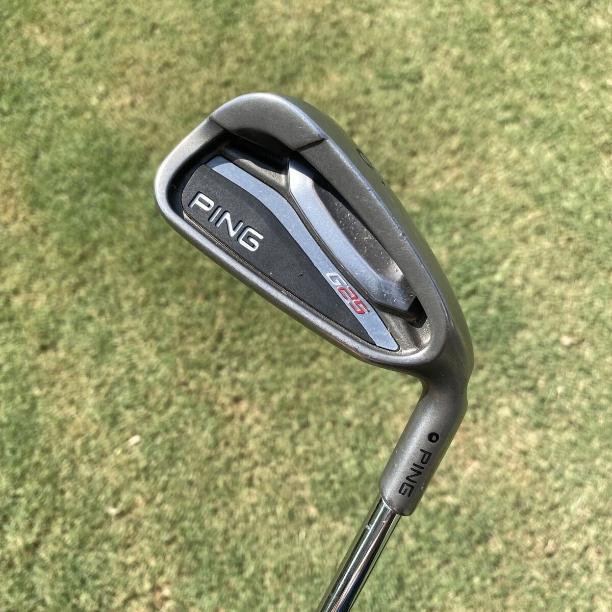 Left Handed Ping G25 White Dot 5 Iron CFS SR Senor Steel Shaft Ping Grip Left Handed Ping G25 White Dot 5 Iron CFS SR Senor Steel Shaft Ping Grip