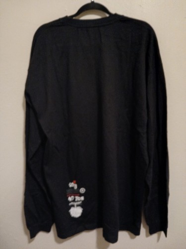 Vintage Y2K Baggy Black LRG Long Sleeve XXXL T Shirt Push Mad Weight - Picture 5 of 9