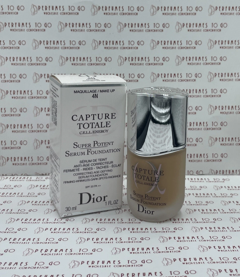 Sérum super puissant Dior Capture Totale Cell Energy 30 ml 1,fl oz neuf. 4N neutre.