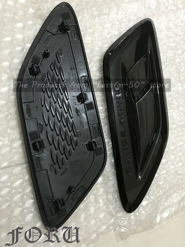 For 2018 2019 2020 Range Rover Sport Accessories Hood Side Vents Grill Black - Picture 5 of 10