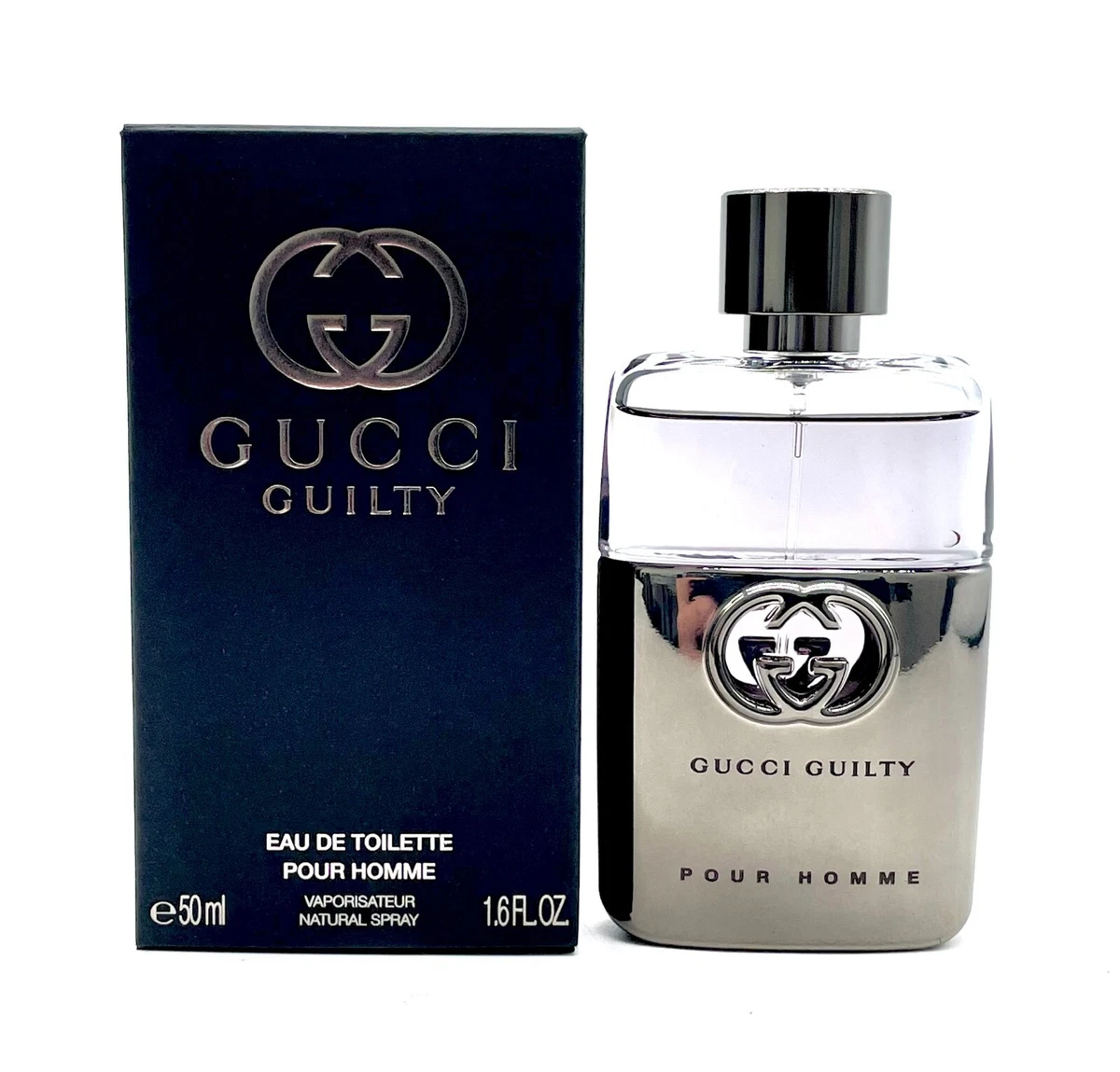 Gucci Guilty Pour Homme for Men 1.6 oz Eau de Toilette Spray NIB