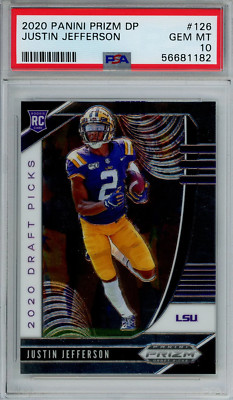 Justin Jefferson 2020 Panini Prizm DP Grade 10 Card #126 | eBay