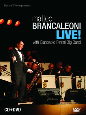 MATTEO BRANCALEONI THE ITALIAN CROONER CD+DVD ''LIVE'' NEU VERSIEGELT NICHT AUFFINDBAR